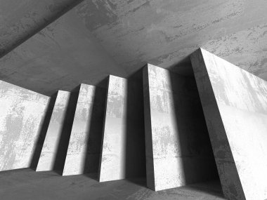 Soyut Modern mimari kompozisyon