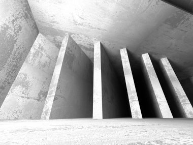 Soyut Modern mimari kompozisyon