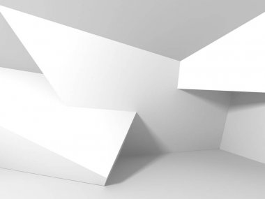 Soyut Modern mimari kompozisyon