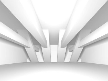 Soyut Modern mimari kompozisyon