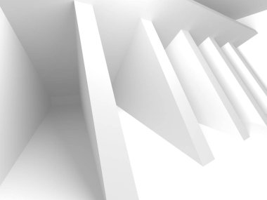 Soyut Modern mimari kompozisyon