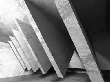 Soyut Modern mimari kompozisyon