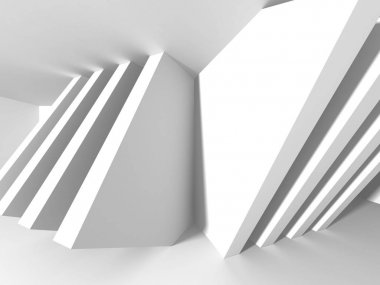 soyut modern beyaz mimari arka plan