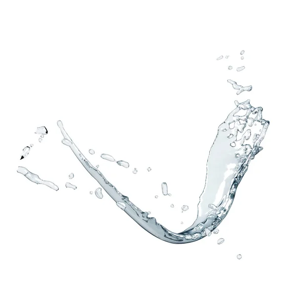 Schoon water splash — Stockfoto