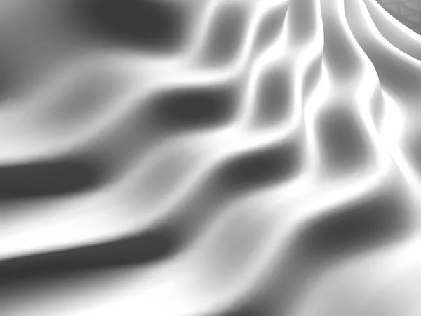 White stripe waves pattern futuristic background