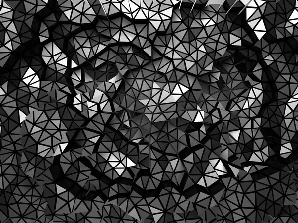 Abstracte metalen driehoek achtergrond — Stockfoto