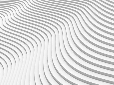 Beyaz şerit dalgalar desen