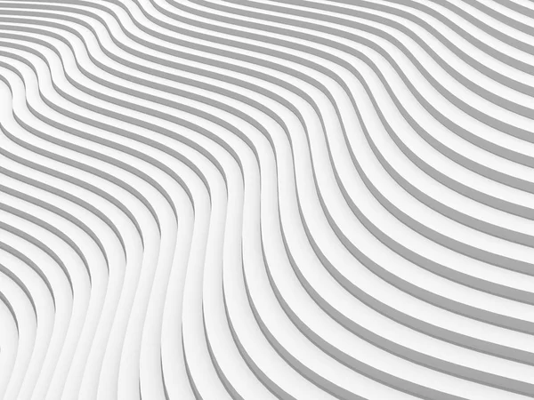 White stripe waves pattern — Stock Photo, Image