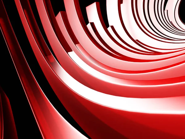 Modèle rond rouge abstrait — Photo