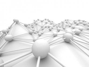 Kaotik küreler parçacıklar arka plan