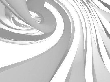 Soyut beyaz daireler desen yuvarlak 