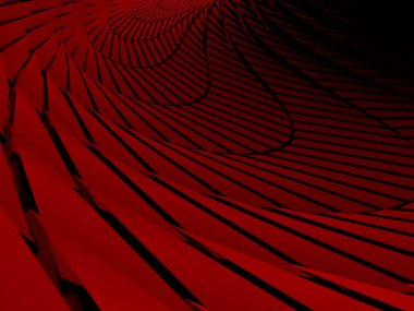 Kırmızı fütüristik endüstriyel zemin