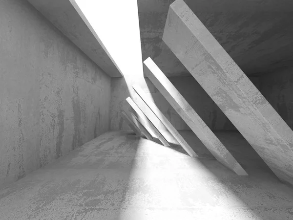 Geometrische het betonnen platform — Stockfoto