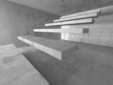 geometrik beton mimari arka plan