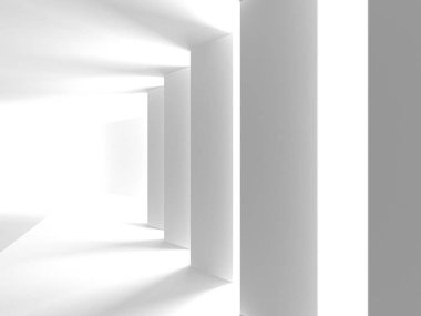 Modern beyaz mimari arka plan