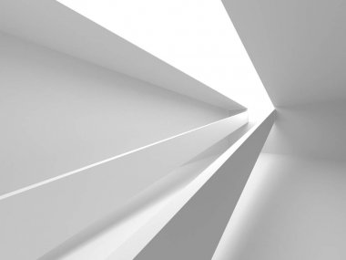 Modern beyaz mimari arka plan