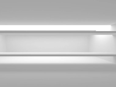 Modern beyaz mimari arka plan