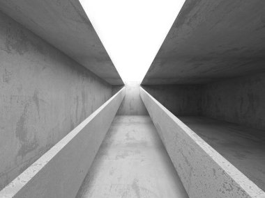 Karanlık Bodrum boş odası iç