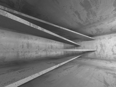 geometrik beton mimari arka plan