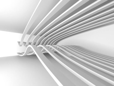 Modern beyaz mimari arka plan