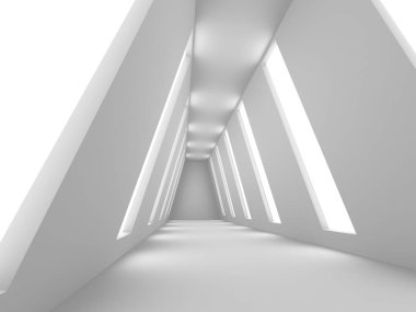 Modern beyaz mimari arka plan