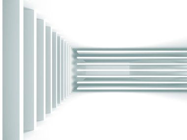 Beyaz Modern iç arka plan