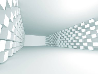 Modern beyaz mimari arka plan