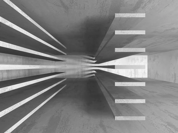 Karanlık Bodrum boş odası iç 