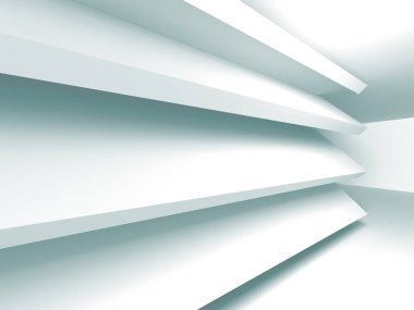 Modern beyaz mimari arka plan