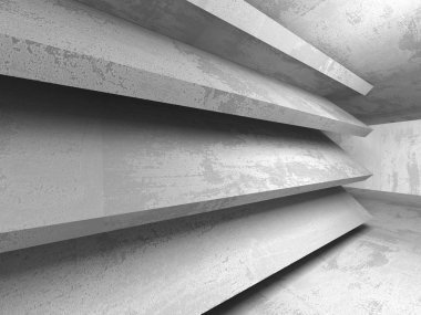 Karanlık Bodrum boş odası iç 