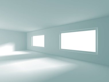 Modern beyaz mimari arka plan