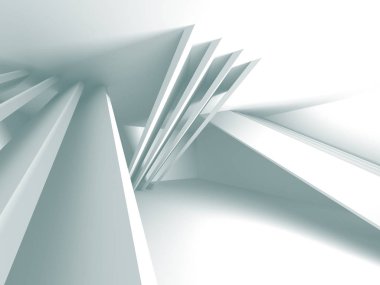 Modern beyaz mimari arka plan