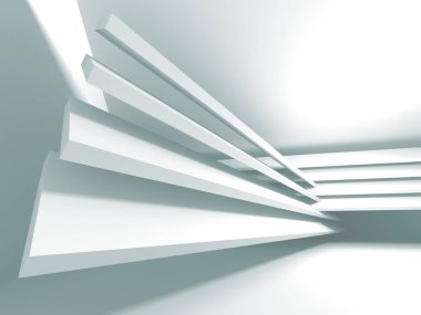 Beyaz Modern iç arka plan