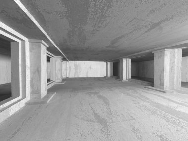 Geometrik beton mimarisi 