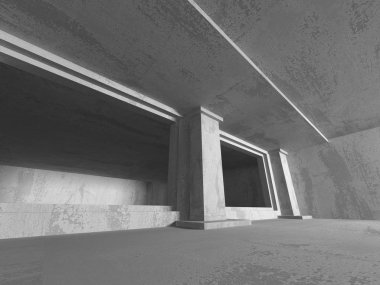 Geometrik beton mimarisi 