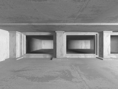 Geometrik beton mimarisi 