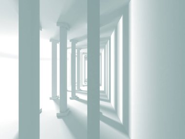 Modern beyaz mimari arka plan