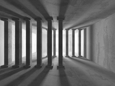 Geometrik beton mimarisi 