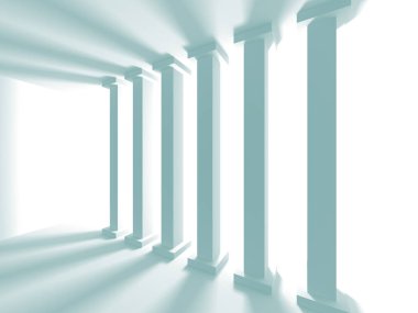 Modern beyaz mimari arka plan