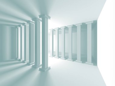 Modern beyaz mimari arka plan