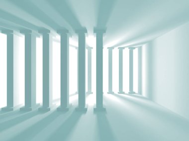 Modern beyaz mimari arka plan