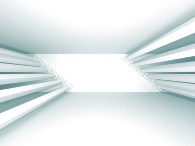 Modern beyaz mimari arka plan