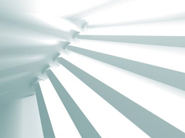 Modern beyaz mimari arka plan