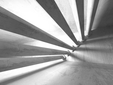 Karanlık Bodrum boş odası iç 