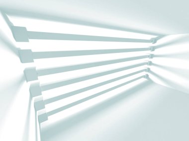 Modern beyaz mimari arka plan