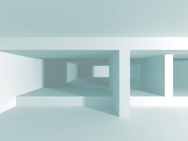 Modern beyaz mimari arka plan