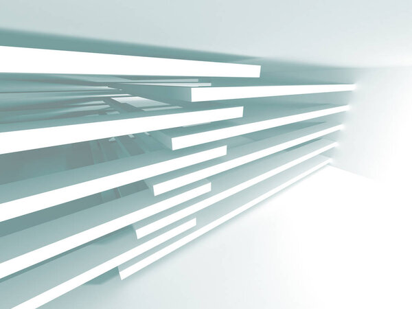 White Modern Interior Background