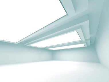 Modern beyaz mimari arka plan