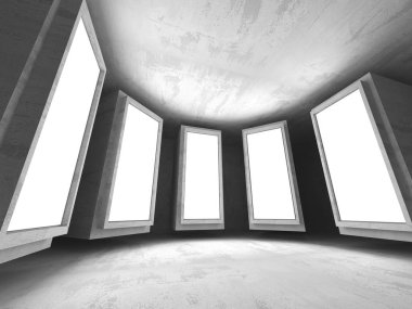 geometrik beton mimari arka plan