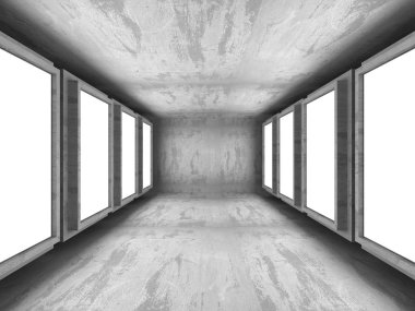 geometrik beton mimari arka plan